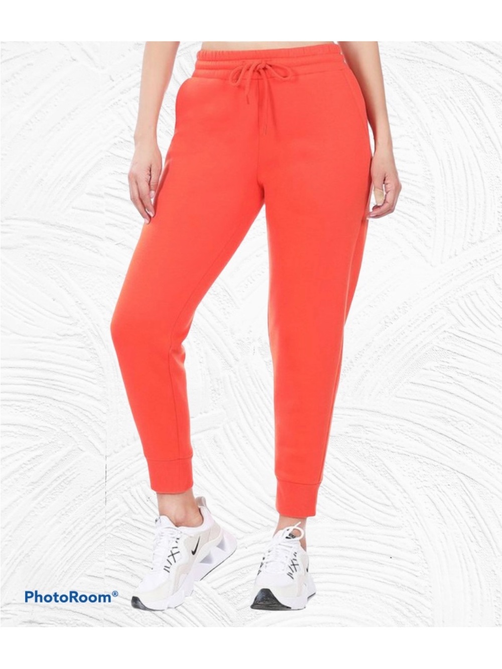 Bold Orange women Joggers sz XL